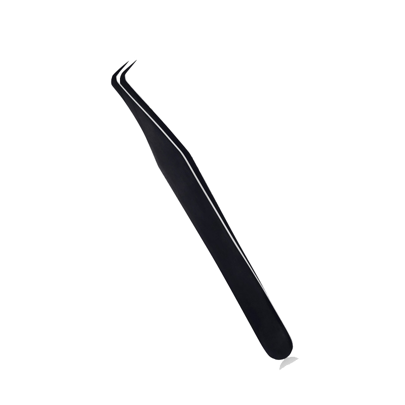 Premium Russian Volume 75 Degree Tweezers for Eyelash Extensions