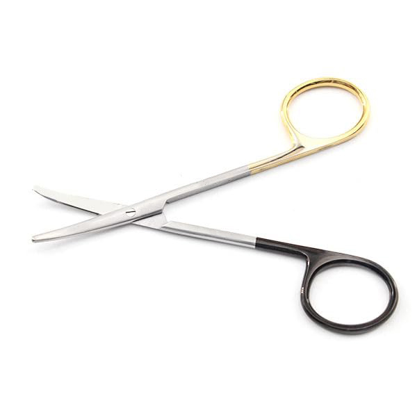Strabismus Scissors 4 1/4? Curved Tungsten Carbide Super Sharp